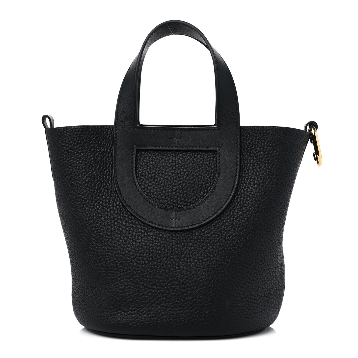 Taurillon Clemence Swift In-The-Loop 18 Bag Black