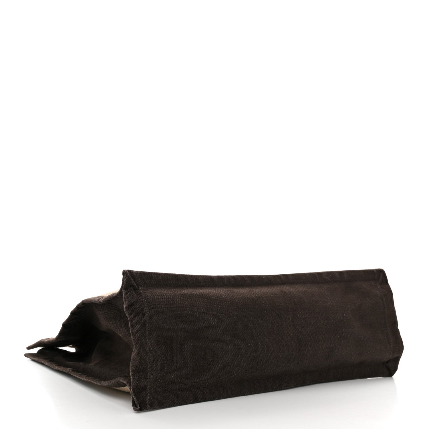 Saint Laurent Linen Calfskin Rive Gauche Tote Natural 4 of 10