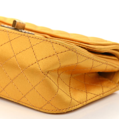 Chanel Satin Quilted 2.55 Reissue 224 Flap Gold 10 of 15