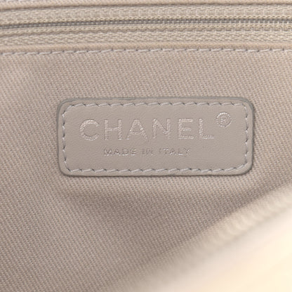 Chanel Caviar Quilted Jumbo Easy Flap Dark White 6 of 13