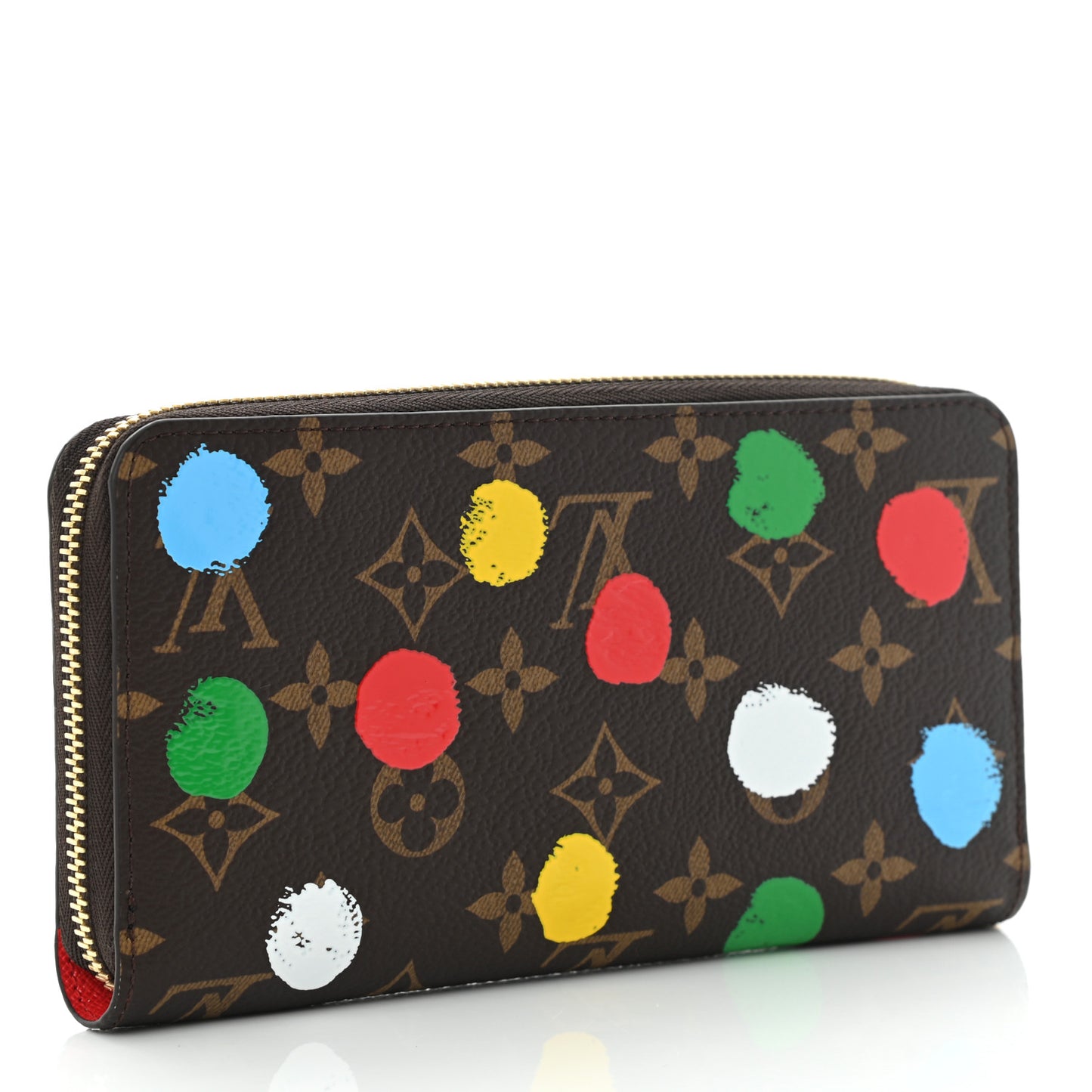 LV X YK Monogram Zippy Wallet