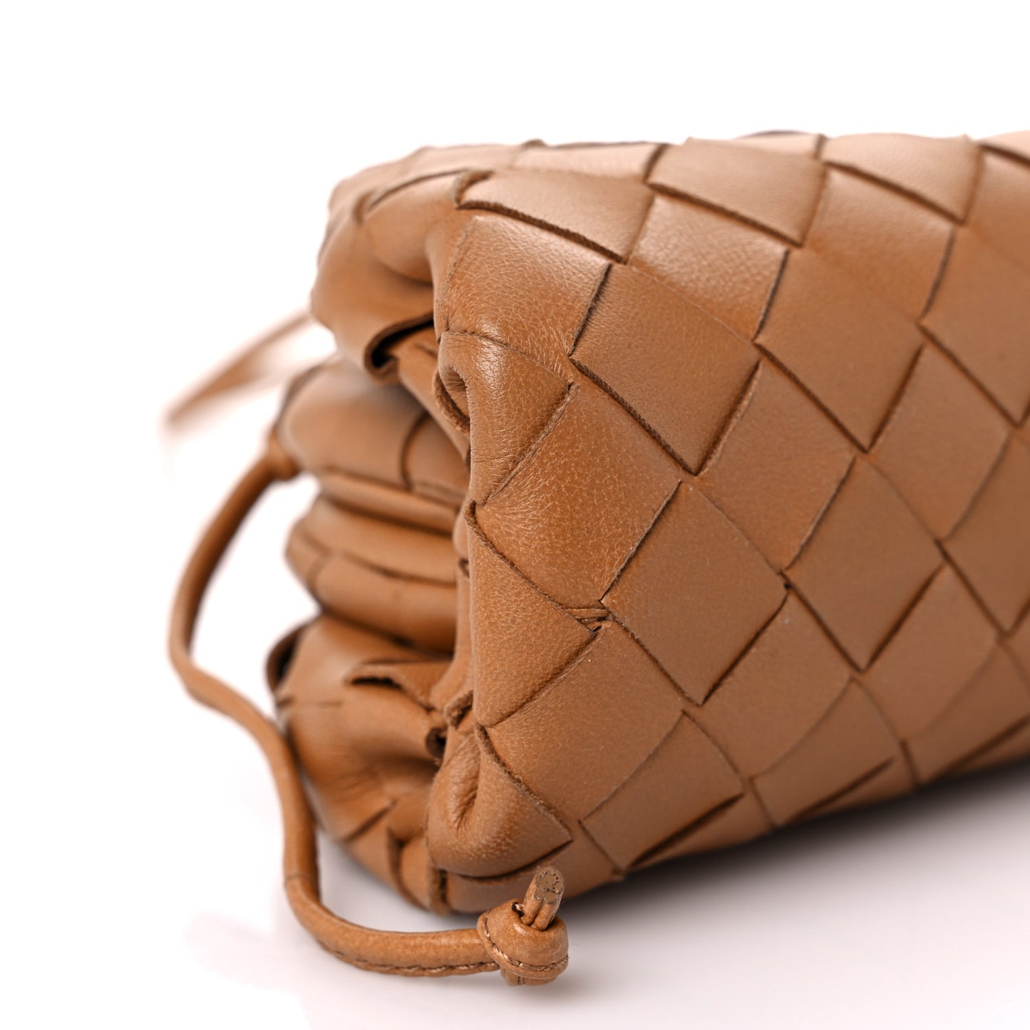 Nappa Intrecciato The Mini Pouch Carmel