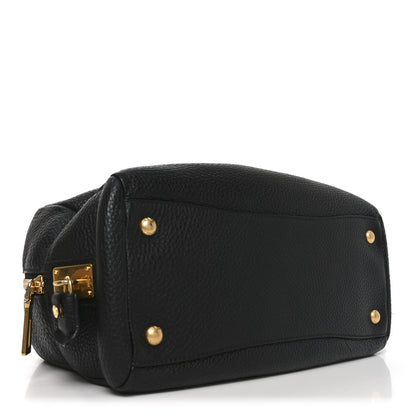 Prada Vitello Daino Bauletto Black 4 of 10