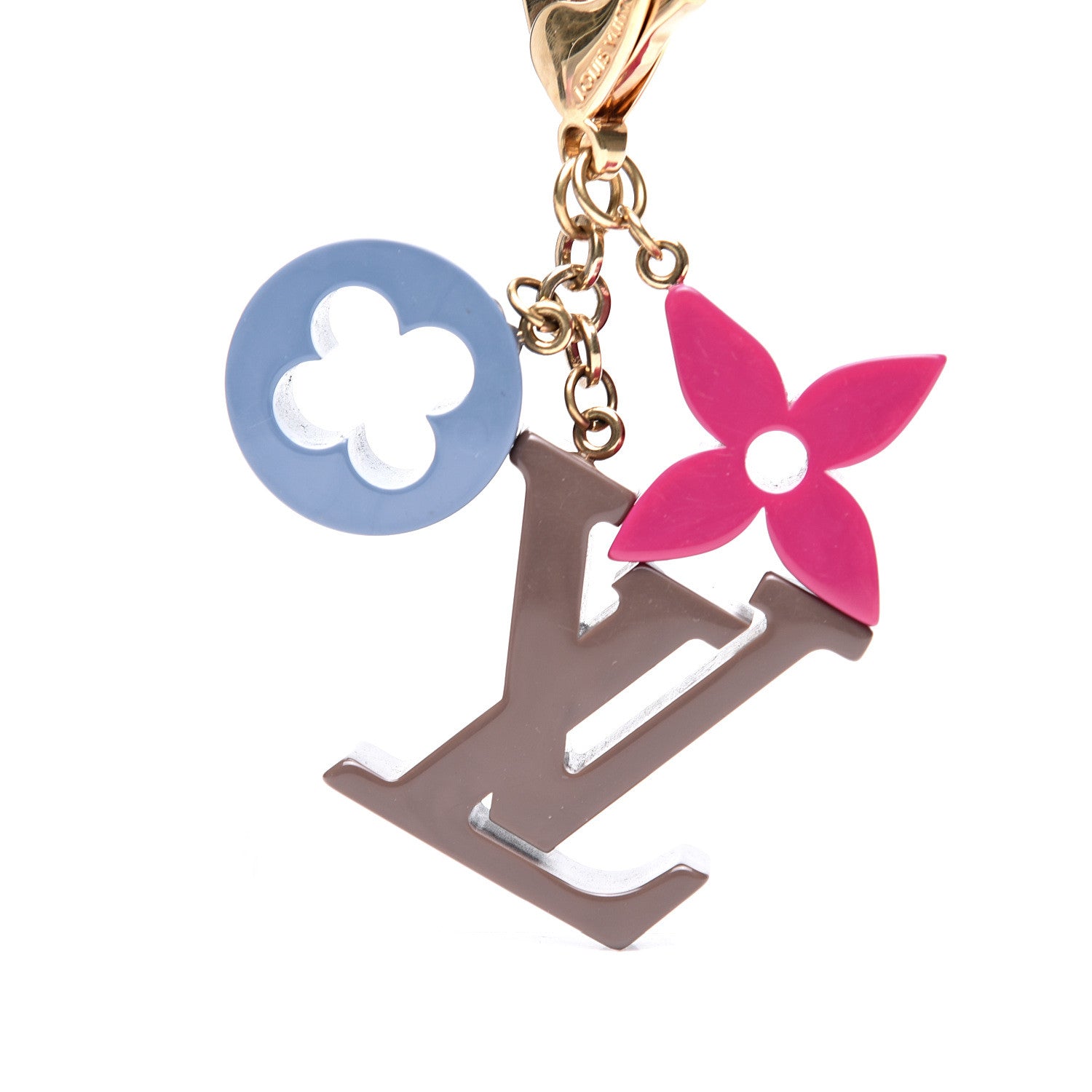 Louis Vuitton Resin Playtime Bag Charm Marron 8 of 8