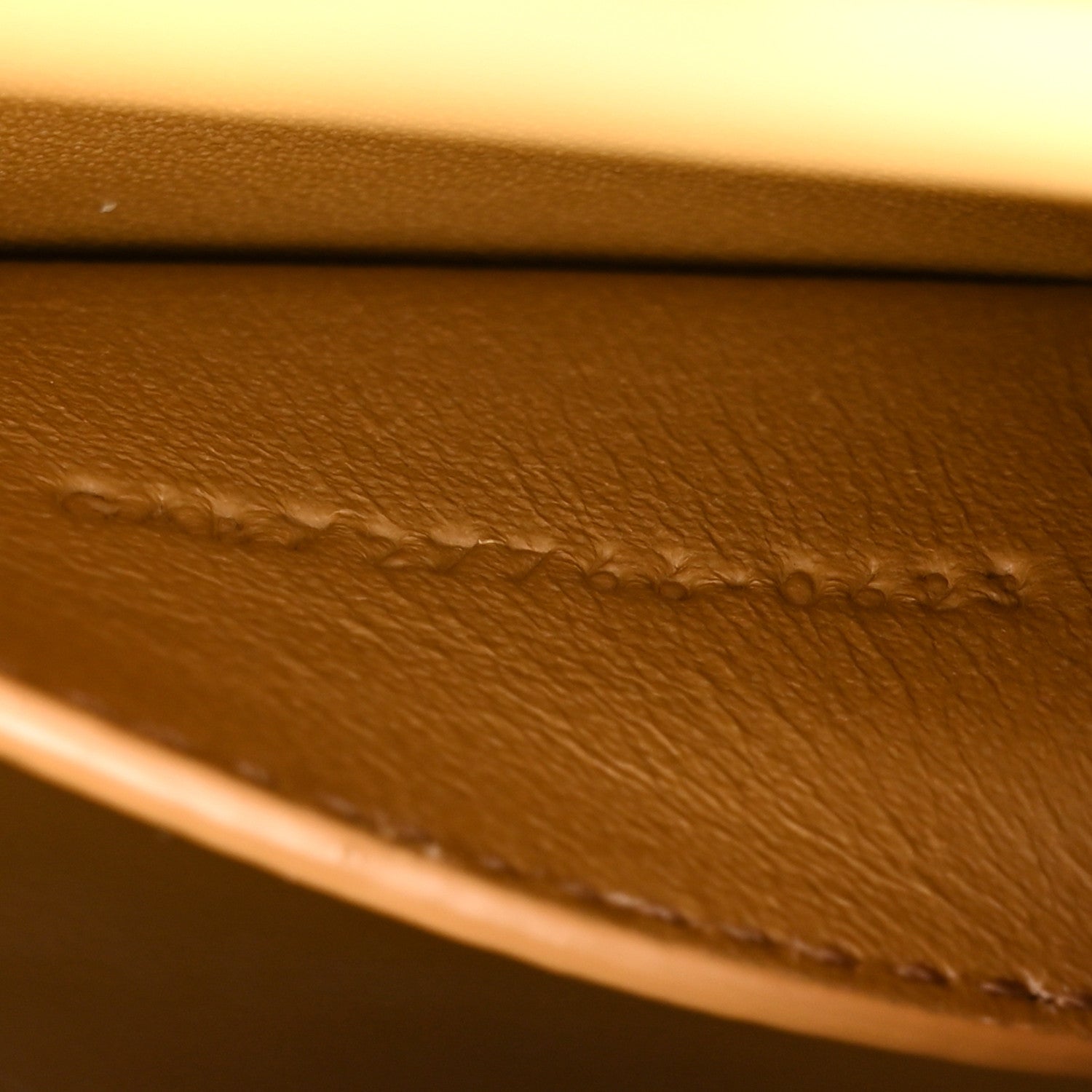 Saint Laurent Smooth Calfskin Mini Manhattan Shoulder Bag Natural Tan 7 of 12