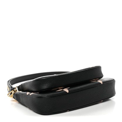 Louis Vuitton Empreinte Monogram Giant Multi Pochette Accessories Black Beige 4 of 9