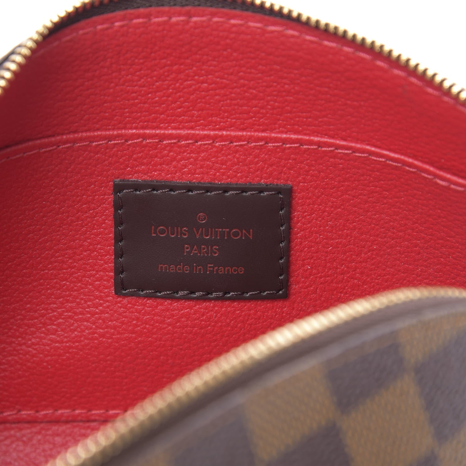 Louis Vuitton Damier Ebene Cosmetic Pouch 6 of 7