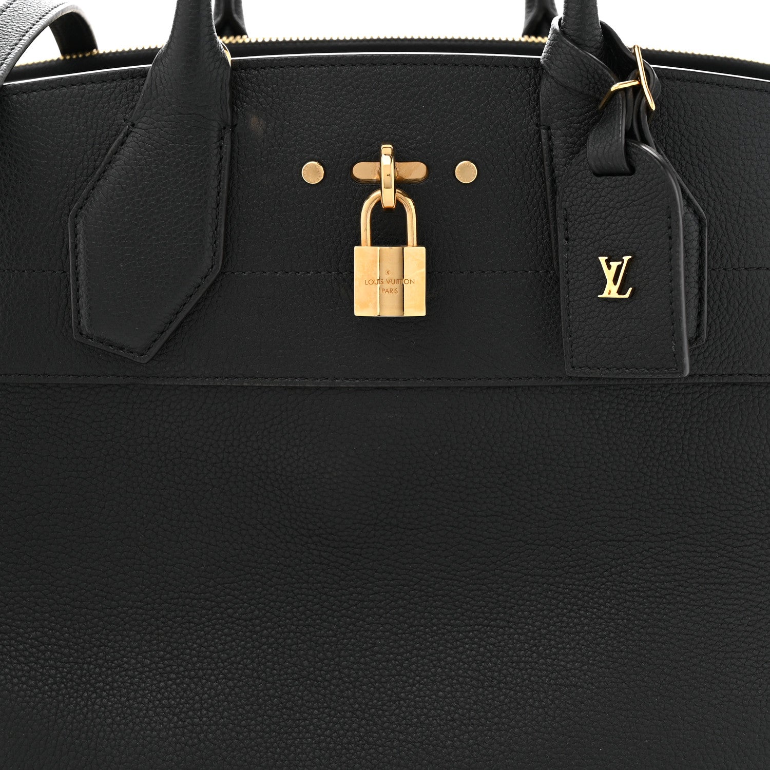 Louis Vuitton Taurillon City Steamer GM Black 7 of 10