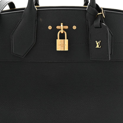 Louis Vuitton Taurillon City Steamer GM Black 7 of 10