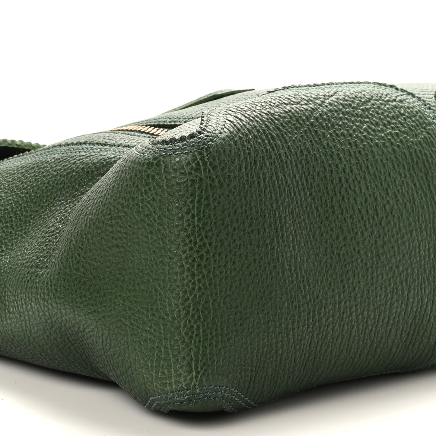 Textured Calfskin Large Pashli Satchel Jade