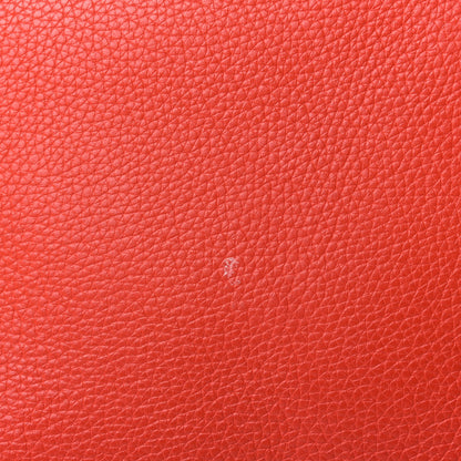 Celine Drummed Calfskin Mini Luggage Vermillion 10 of 10