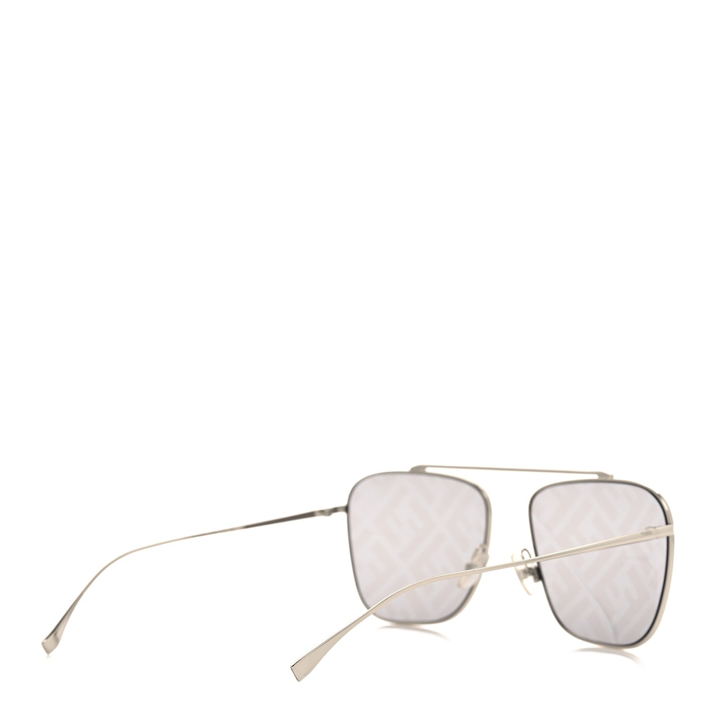 Metal Aviator Sunglasses FF0406/S Silver