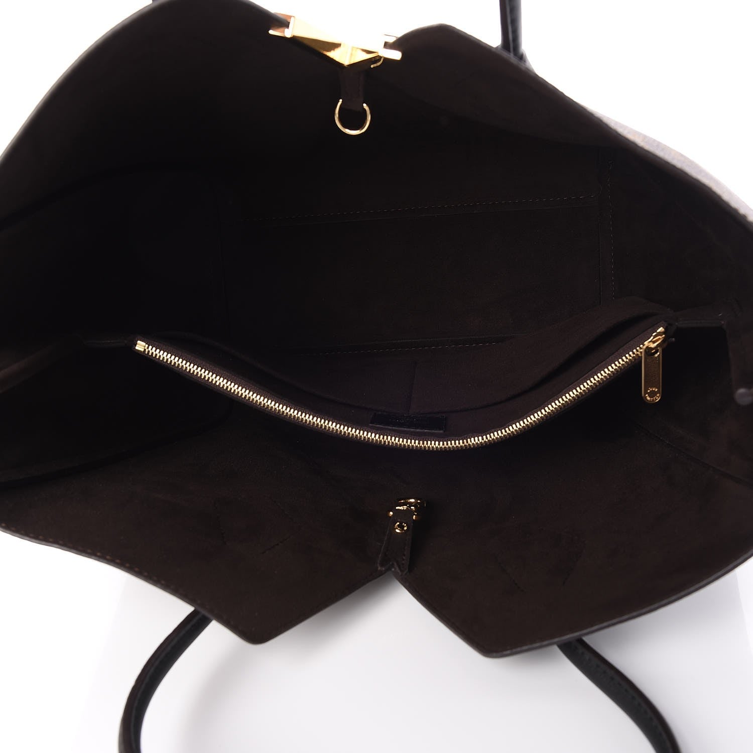 Louis Vuitton Calfskin Monogram Kimono Tote Black 5 of 6