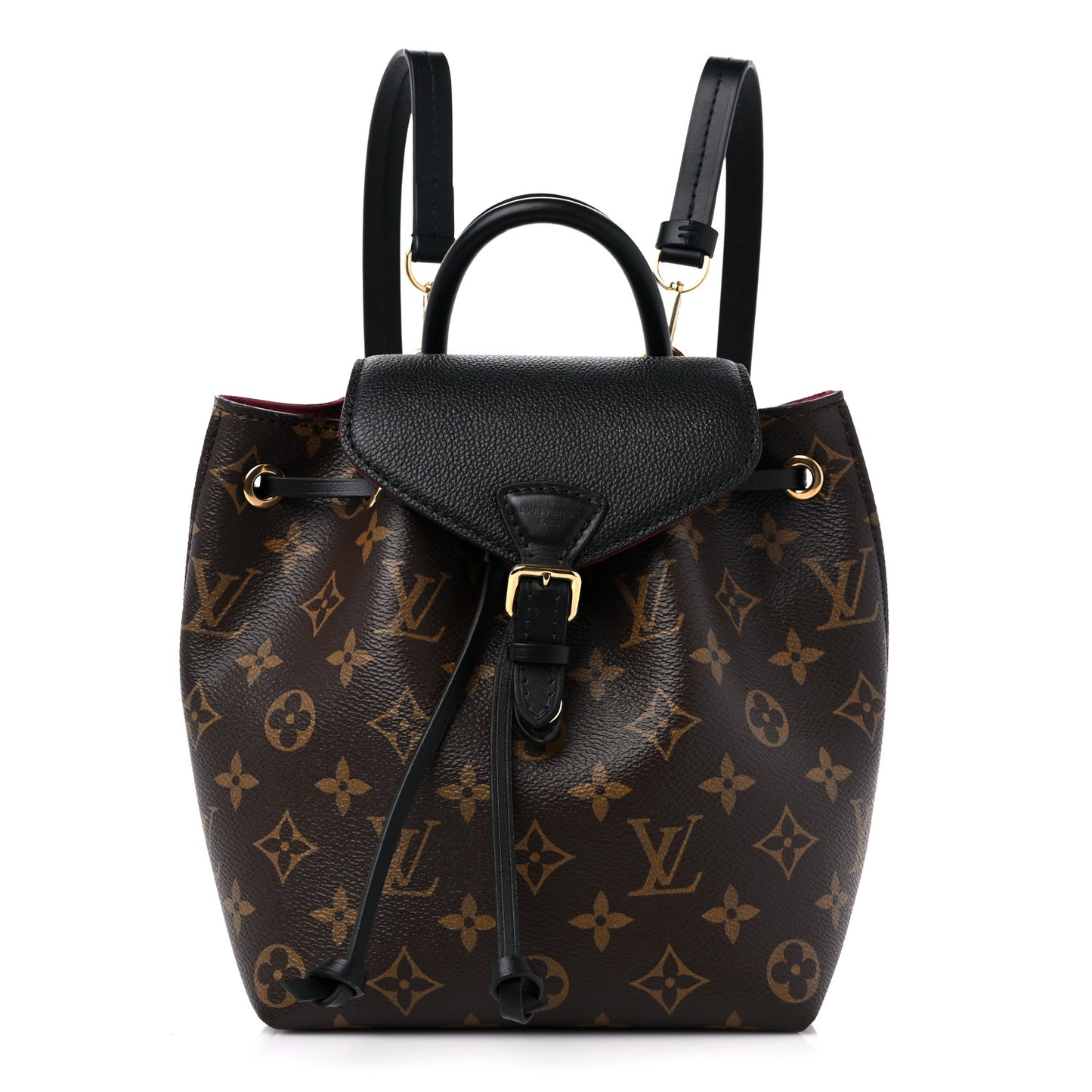Monogram BB Montsouris NM Backpack Black