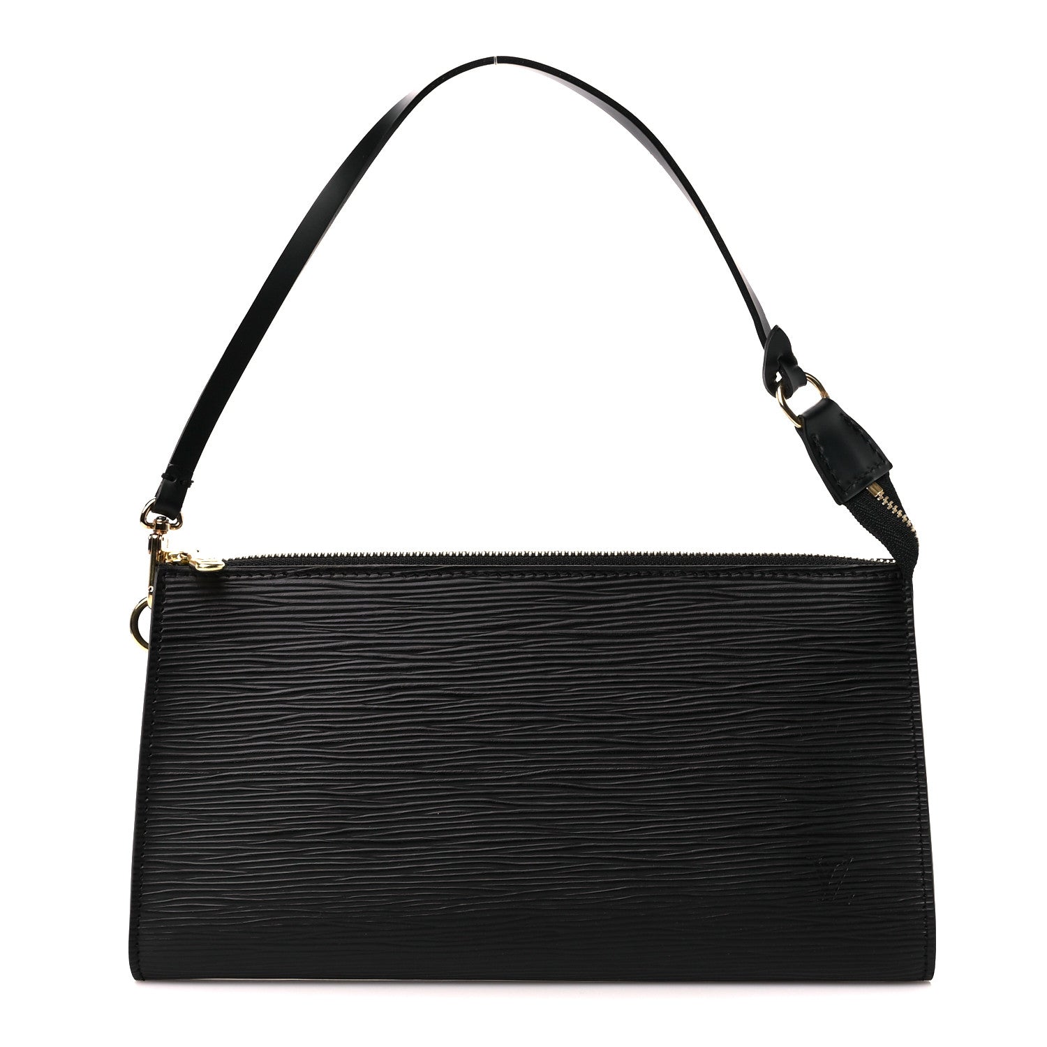 Louis Vuitton Epi Pochette Accessories 24 Black 1 of 11