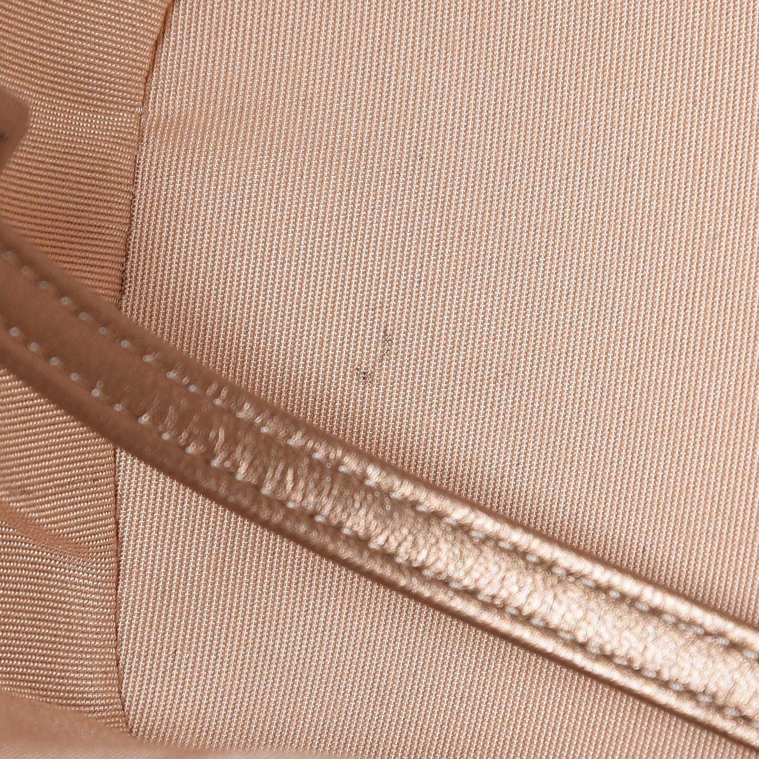 Chanel Metallic Lambskin Coco Pleats Drawstring Bag Gold 9 of 13
