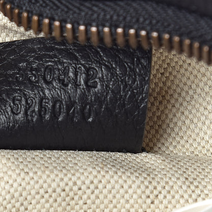 Gucci Grained Calfskin Logo Belt Bag Black 6 of 10