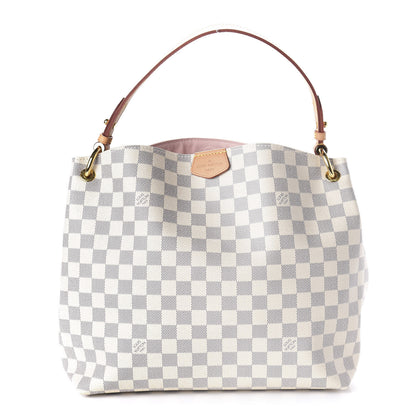 Louis Vuitton Damier Azur Graceful PM Rose Ballerine 1 of 10