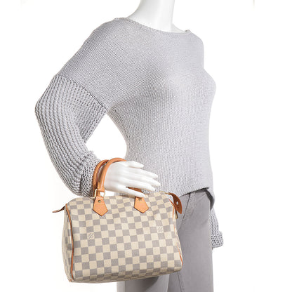 Louis Vuitton Damier Azur Speedy 25 2 of 7