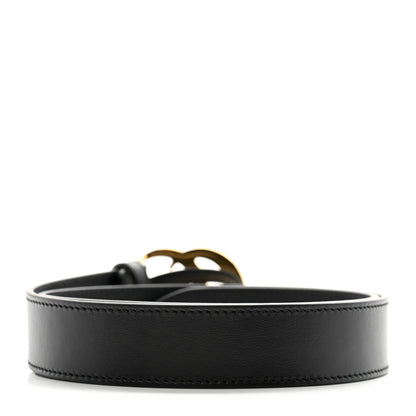 Gucci Calfskin Double G 30mm Belt 75 30 Black 2 of 7