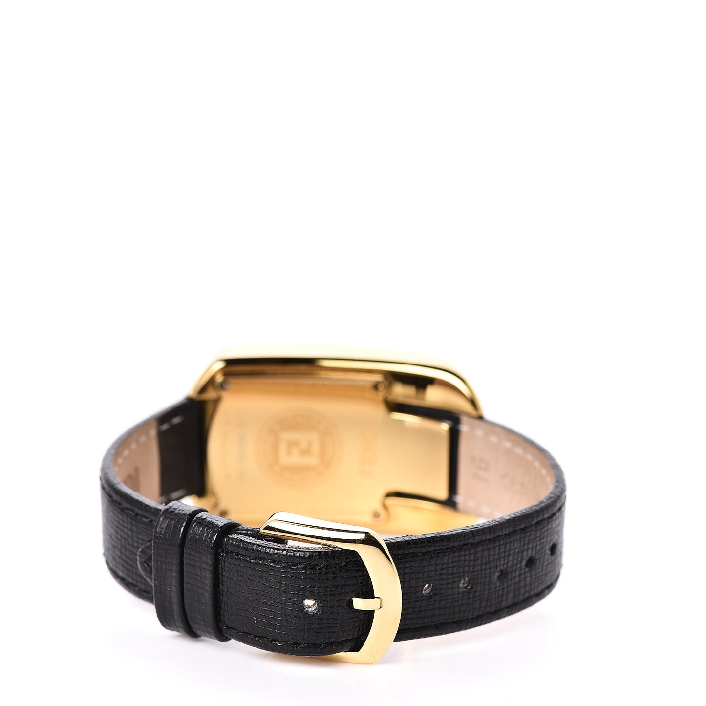 Stainless Steel Calfskin Diamond Enamel 29mm Chameleon Quartz Watch Black