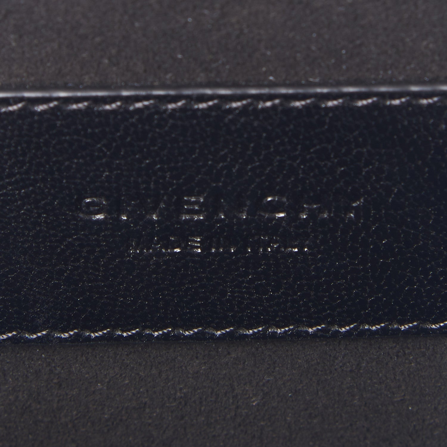 Givenchy Goatskin Suede Small GV3 Shoulder Bag Black 8 of 8