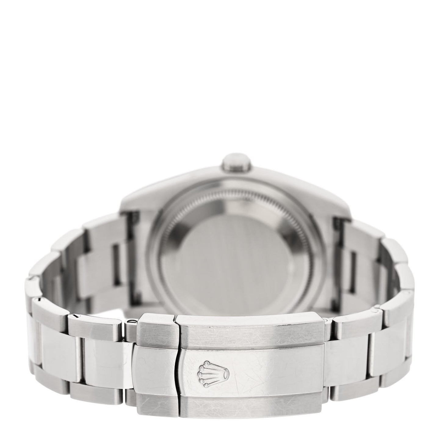 Stainless Steel 18K White Gold 36mm Oyster Perpetual Datejust Watch Silver Roman 116234