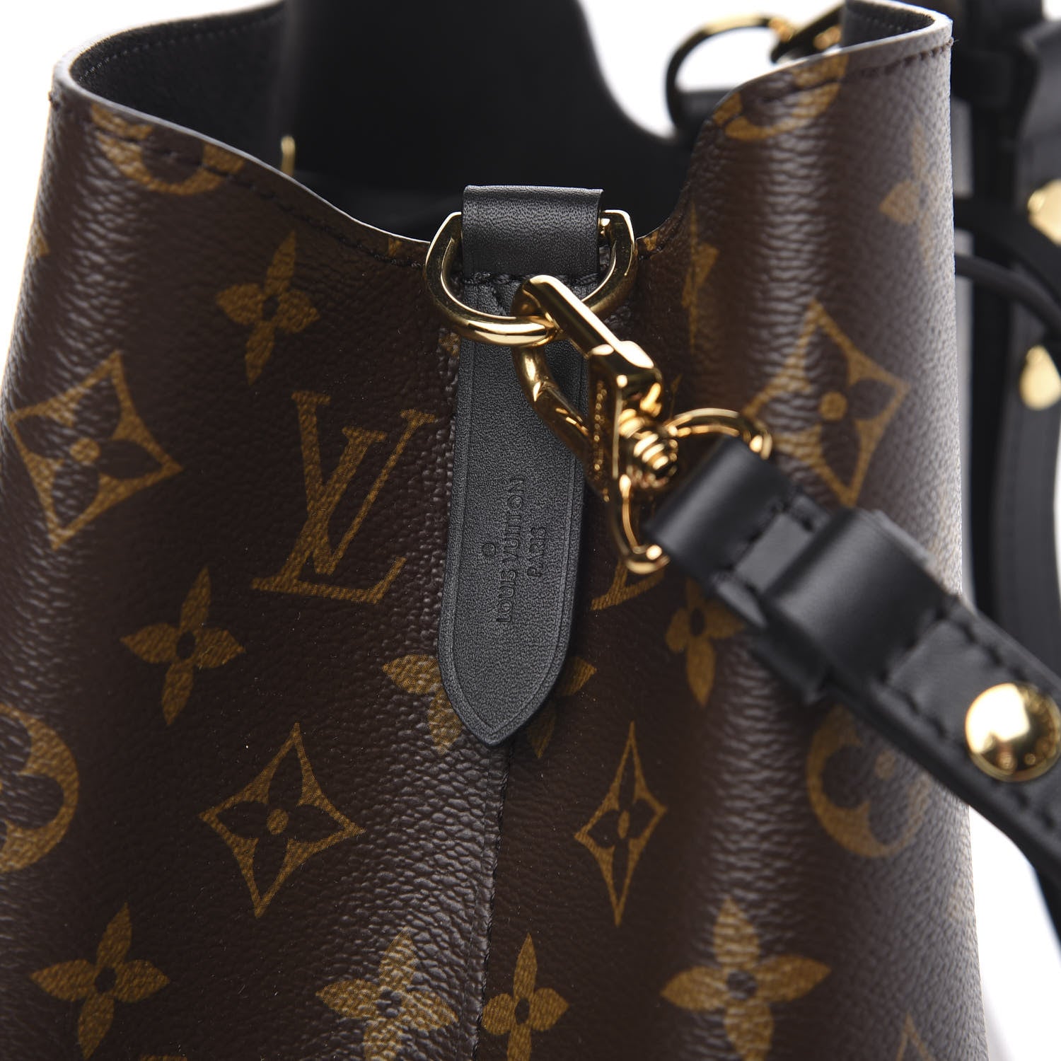 Louis Vuitton Monogram Neonoe MM Black 10 of 10