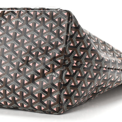 Goyard Goyardine Saint Louis Claire Voie GM Black Pink 9 of 10