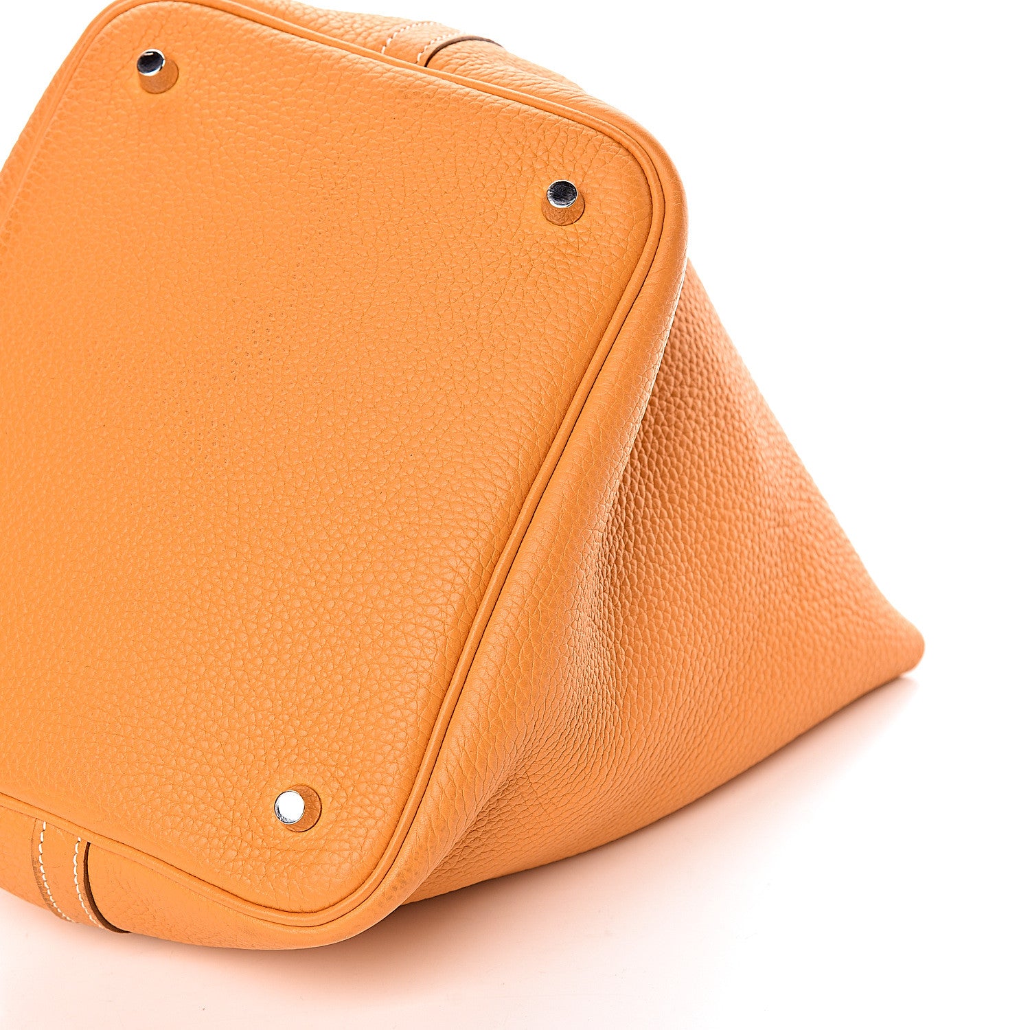 Hermes Taurillon Clemence Picotin Lock 22 MM Moutarde 13 of 13