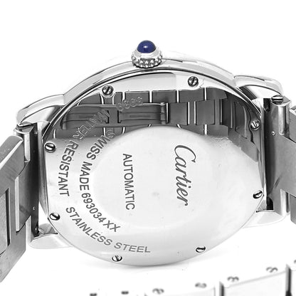 Cartier Stainless Steel 36mm Ronde Solo Automatic Watch 7 of 8