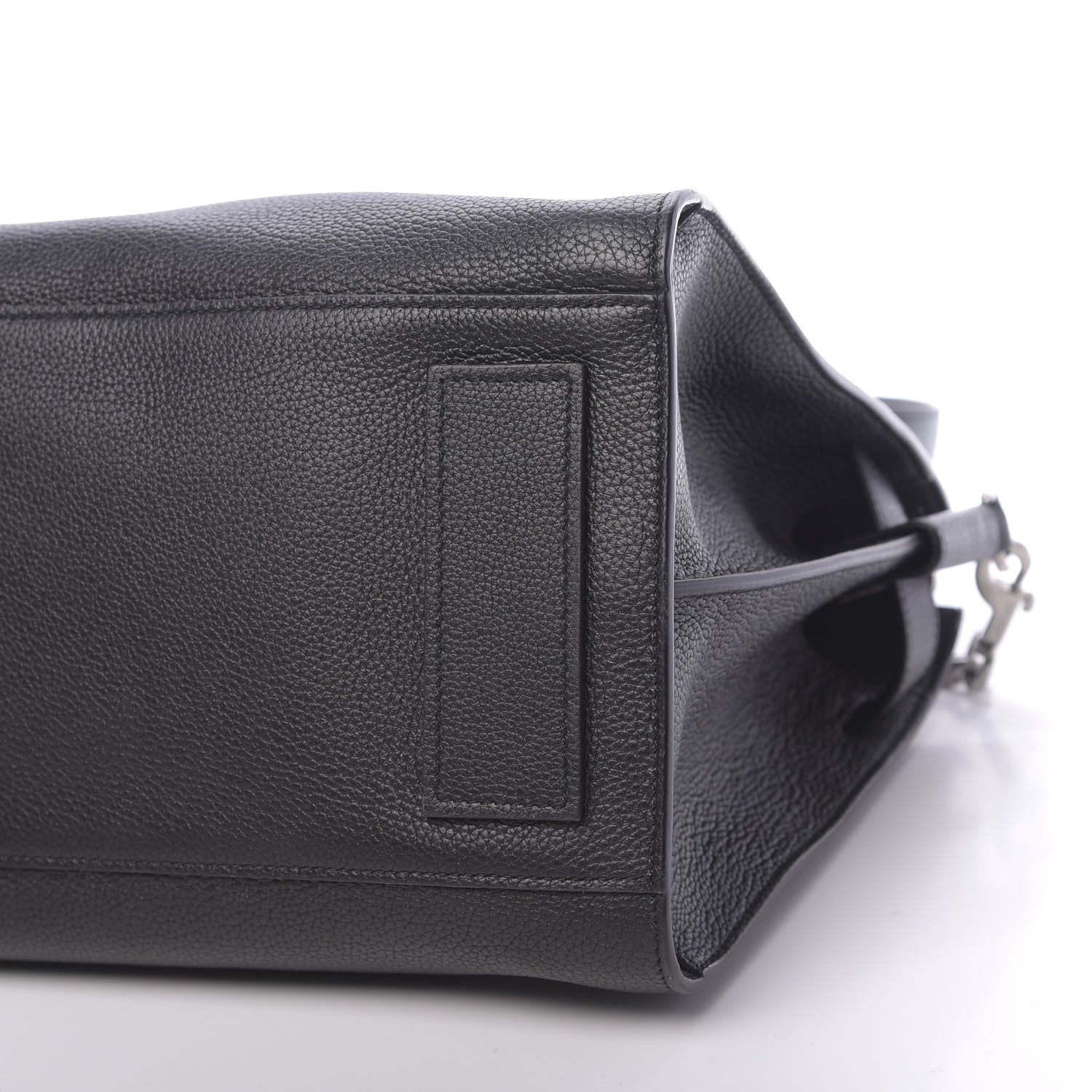Saint Laurent Grained Calfskin Small Supple Sac De Jour Duffle Black 9 of 9
