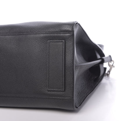 Saint Laurent Grained Calfskin Small Supple Sac De Jour Duffle Black 9 of 9