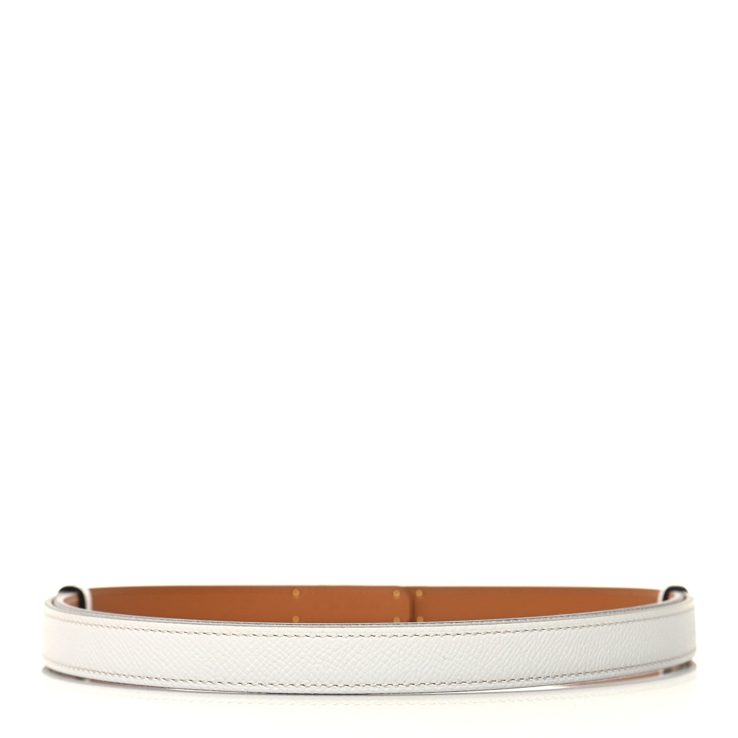Hermes Epsom Kelly Belt White 2 of 4