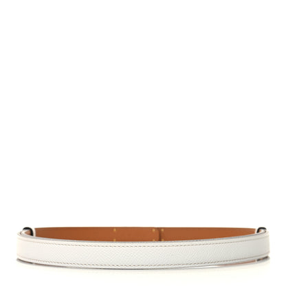 Hermes Epsom Kelly Belt White 2 of 4