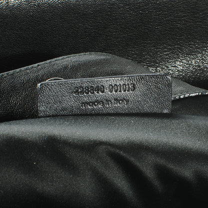 Saint Laurent Leather Large Roady Hobo Black 7 of 7