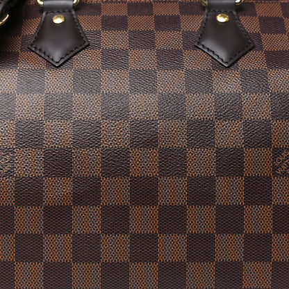 Louis Vuitton Damier Ebene Speedy Bandouliere 25 7 of 9