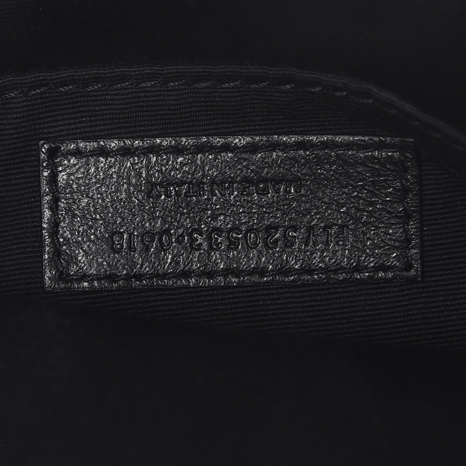 Saint Laurent Lambskin Monogram Small Lou Camera Bag Black 7 of 7