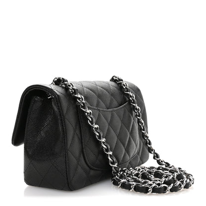 Chanel Caviar Quilted Mini Rectangular Flap Black 3 of 11