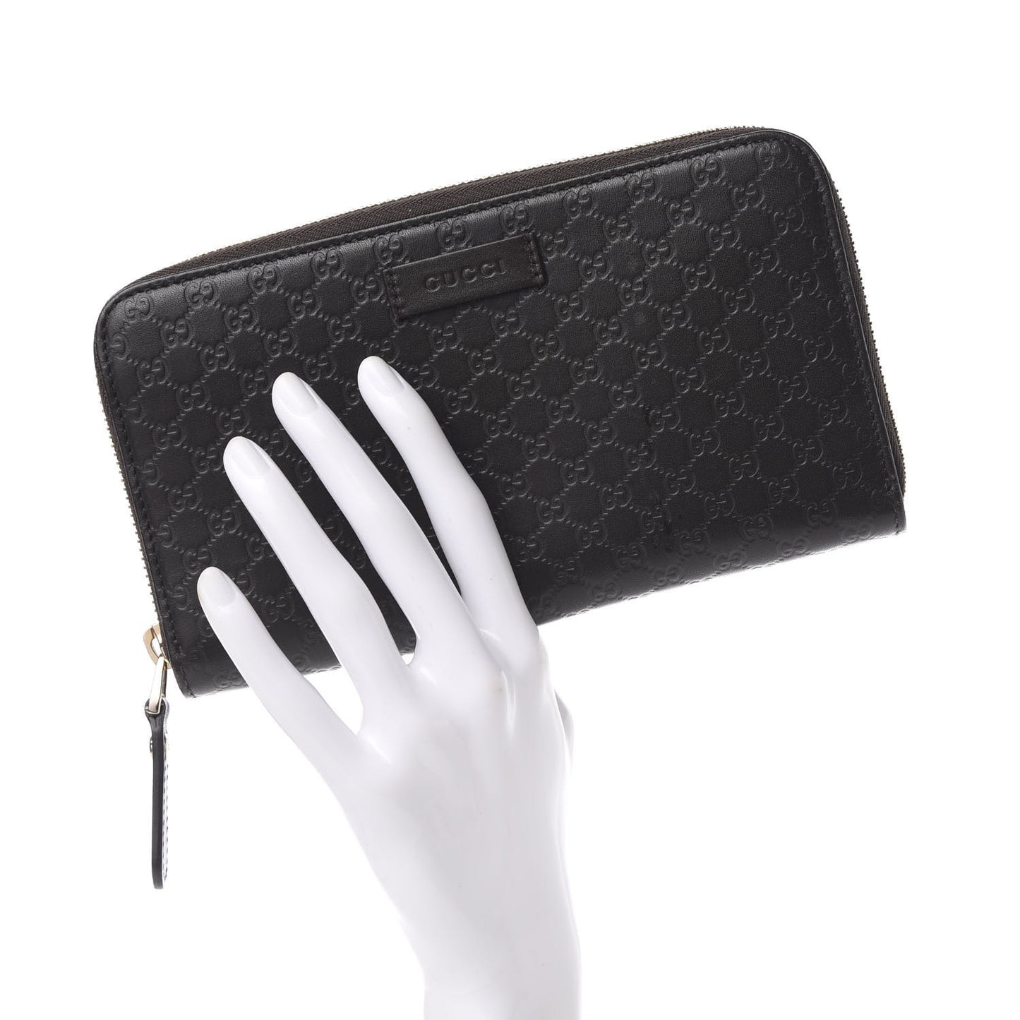 Microguccissima Zip Around Wallet Testa di Moro