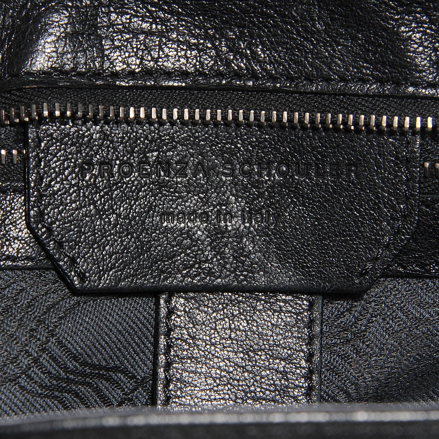 Lambskin Medium PS1 Satchel Black