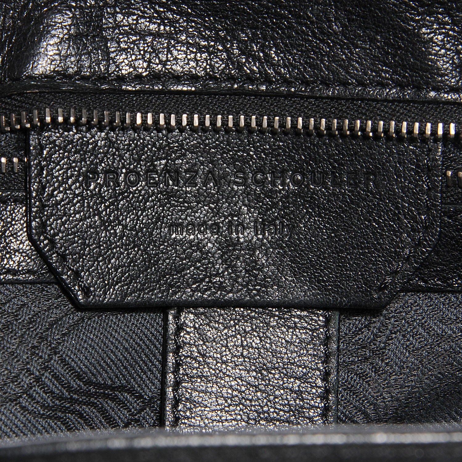 Proenza Schouler Lambskin Medium PS1 Satchel Black 13 of 14