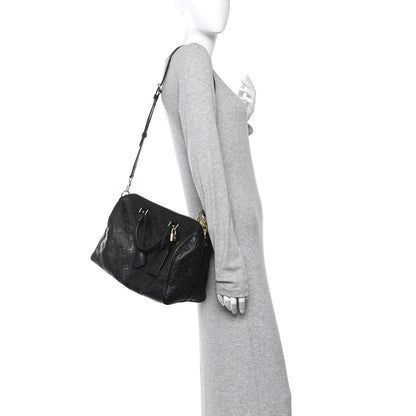 Louis Vuitton Empreinte Monogram Speedy Soft 30 Black 2 of 9