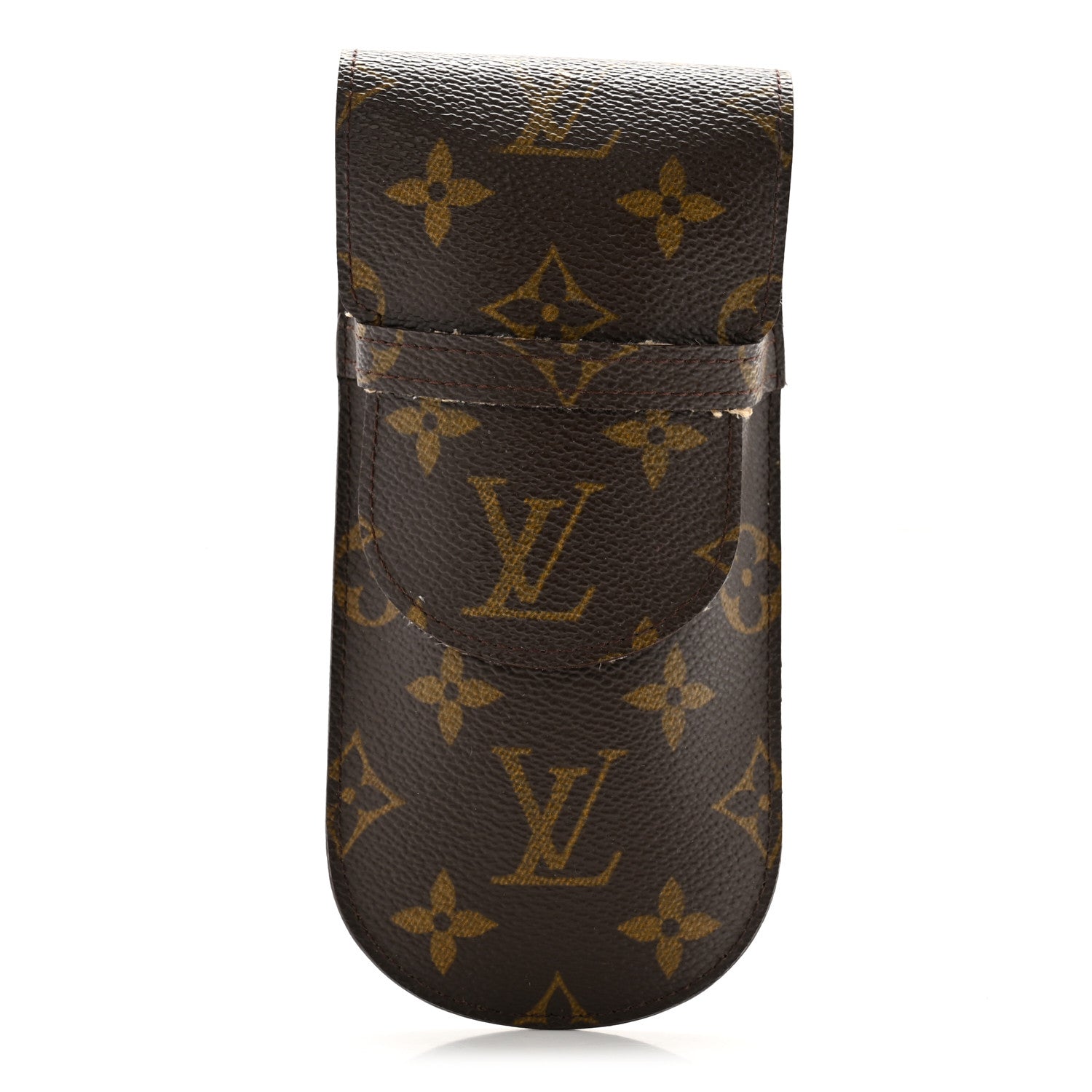 Louis Vuitton Monogram Glasses Sunglasses Case w Flap 1 of 9