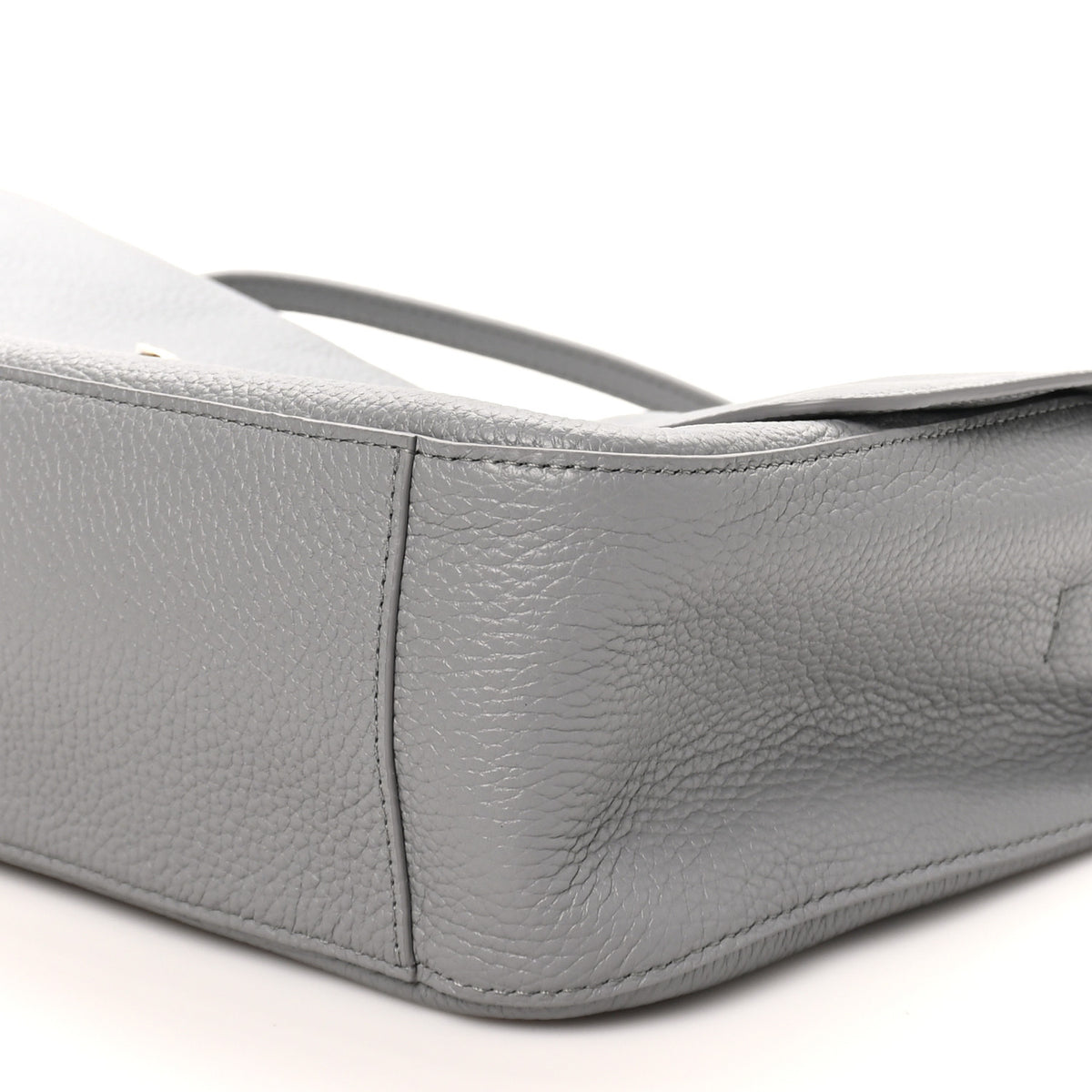 Chanel Grained Calfskin Small Souplissimo Maxi Flap Grey 9 of 10