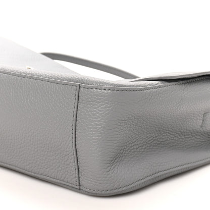 Chanel Grained Calfskin Small Souplissimo Maxi Flap Grey 9 of 10