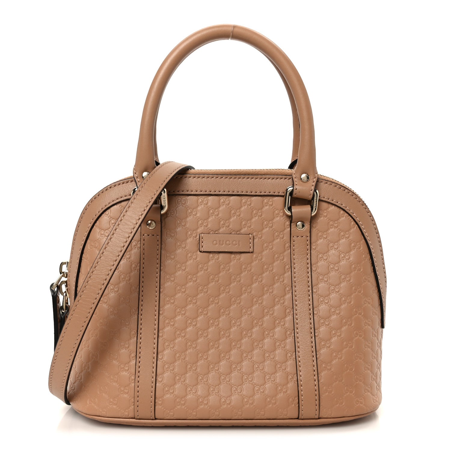 Gucci Soft Microguccissima Mini Dome Bag Camelia Soft Pink 1 of 11