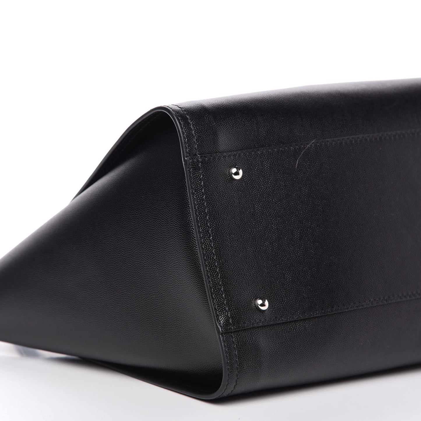 Caviar Medium Studded Deauville Tote Black