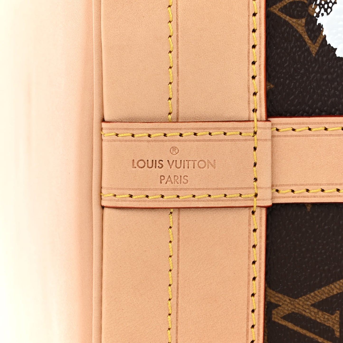 LV X YK Monogram Dots Noe Multicolor