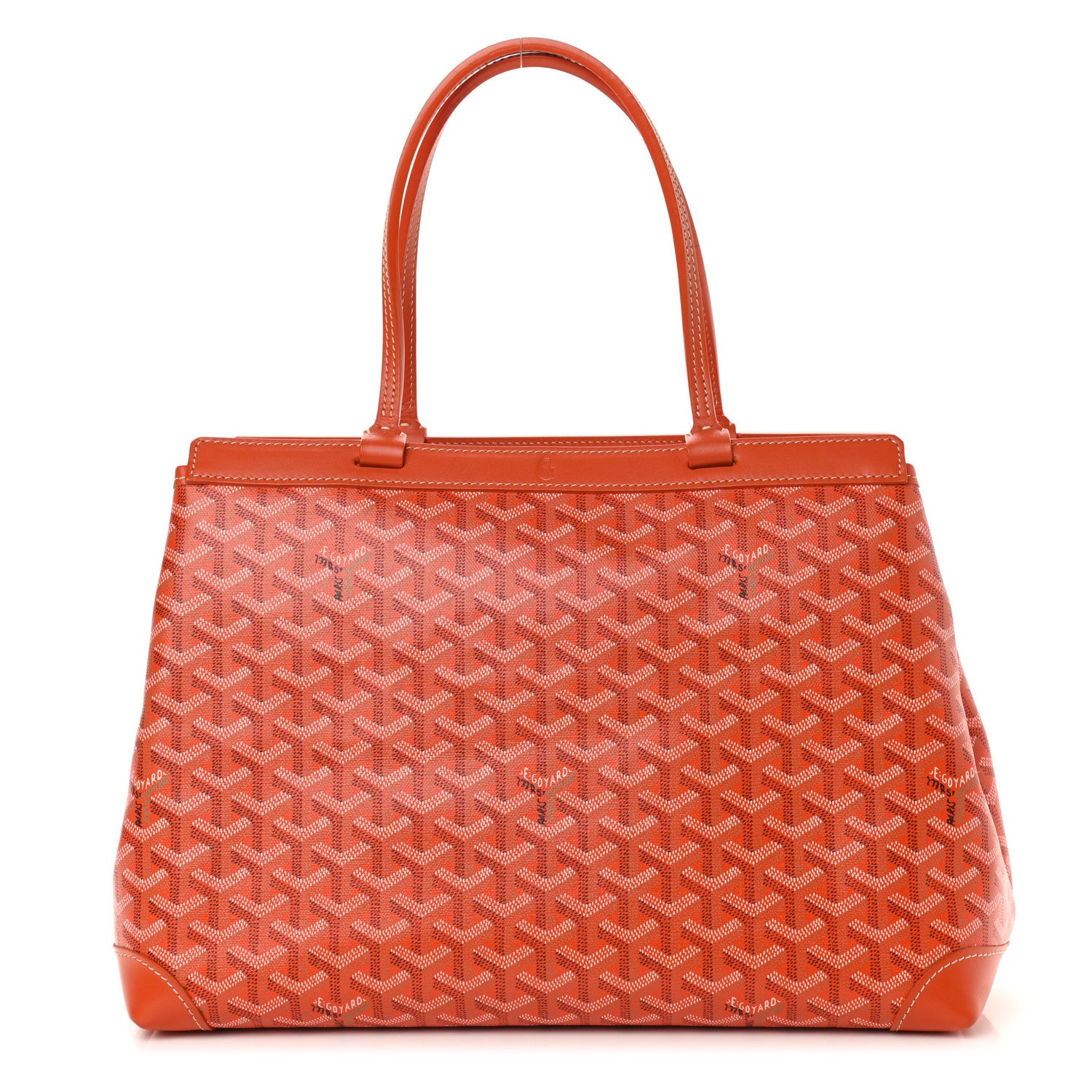 Goyard Goyardine Bellechasse PM Orange 1 of 8